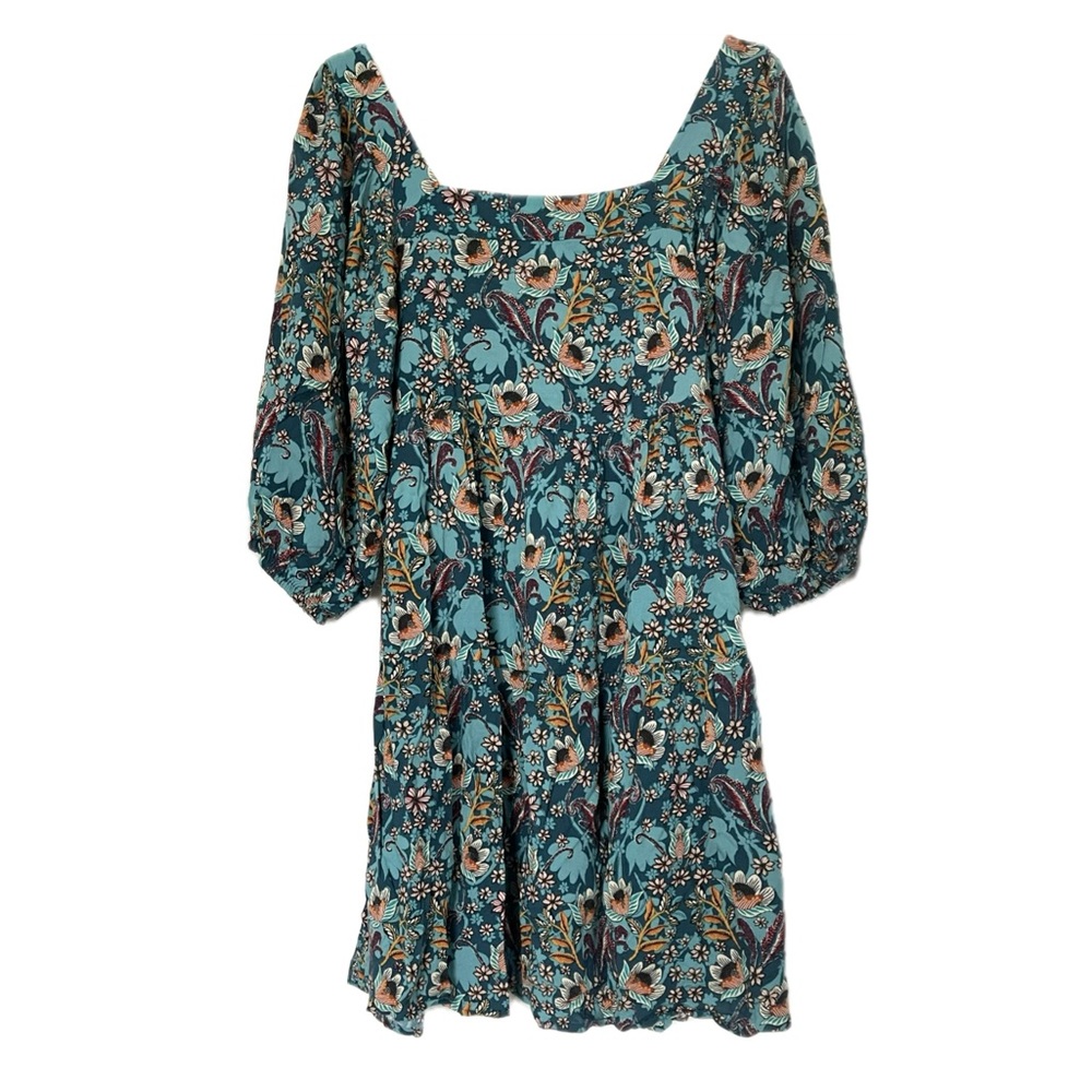 ⭐️HPx2⭐️ Maurices babydoll flowy boho dress floral size small, size large